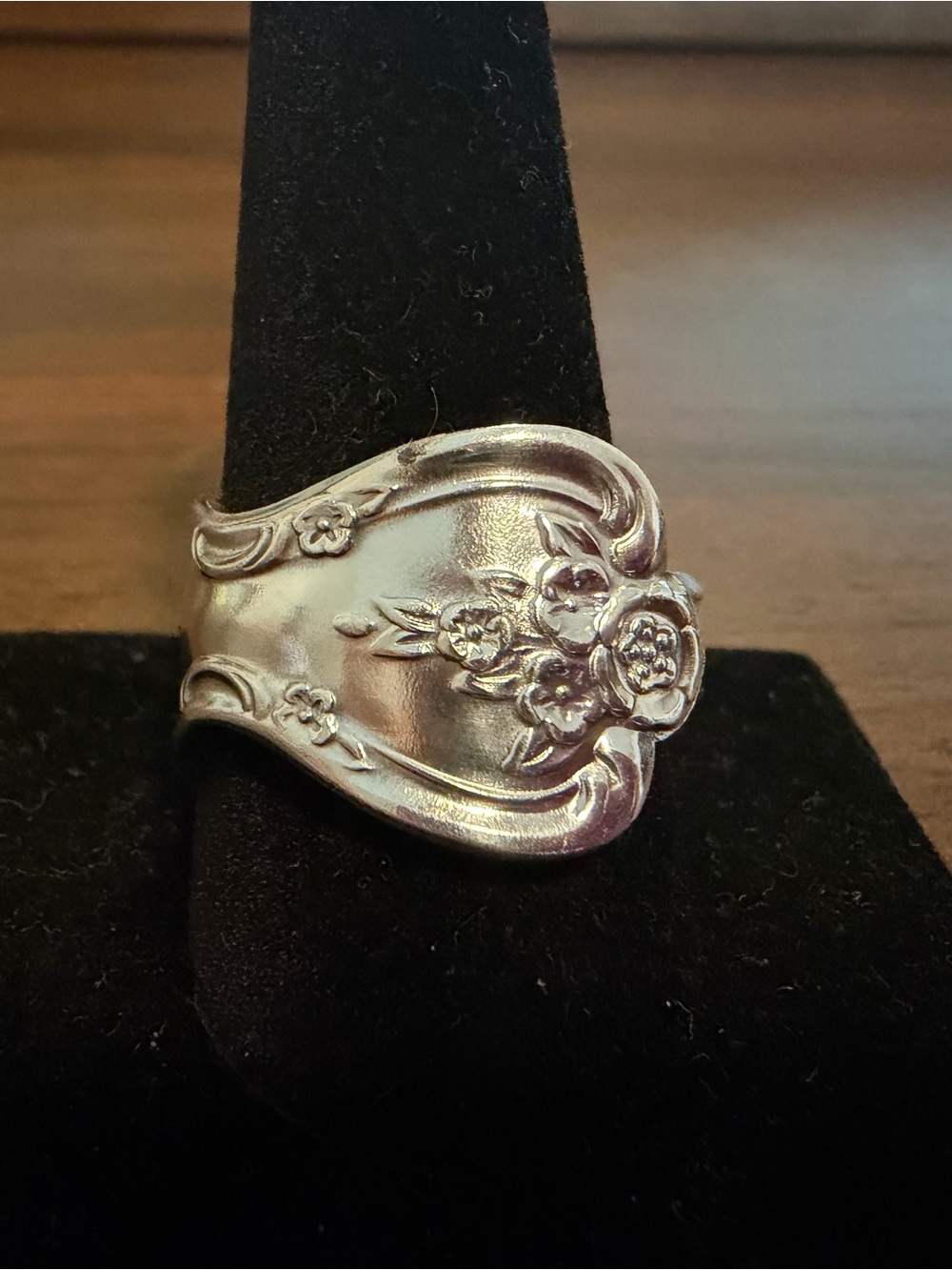 Magnolia Spoon Ring Size 10